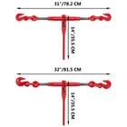 Uimoso Ratchet Binder 3 8 - 1 2   5 16 - 3 8  Tie Down Chain Load Binders