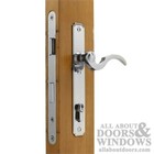 Atrium Mortise Lock With Thumb Turn Polished Chrome Atrium Door Lever