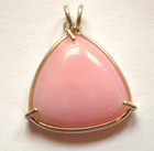 Pink Opal Pendant - Sterling Silver    sale 20  Off     J2555