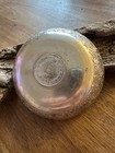 Antique 1960 Hand Chiseled Persis Islamic Coin Bowl Dish Silverplated Not Scrap