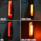 For Harley Street Glide  Road Glide 2024 Rear Fender Led Saddlebag Side Light Up
