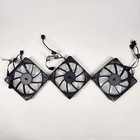 Lot Of 3 Corsair Rs120 Argb 120mm Pwm Fans Black Rwf0113 For Pc