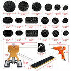 34pcs Car Body Dent Puller Tool Paintless Hail Damage Remover Repair Kit New