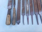Lot Of Metal Hand Files Nicholson Delta Simonds Oberg Vintage Tool