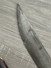 Antique Dha Burmese Sword With Etched Blade 29    And Sheath