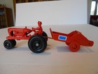 Scale Models 2005 Legacy Tractor Ac Wc W vtg Ag Assn Ac Manure Spreader  Used