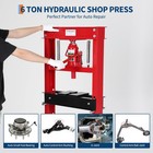 20 Ton Hydraulic Press Benchtop Hydraulic Shop Press H-frame Garage Floor Press