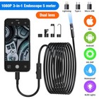 1080p Hd Endoscope Borescope 8mm Inspection Snake Camera For Iphone Android Ios