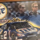 Rusty Wallace  2 Autographed Hero Card Miller Lite Beer Winston Cup Series