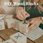 Diy Wooden Cubes 1 2-inch  Pack Of 100 Small Blank 1 2 Inch  100