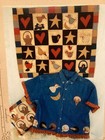 Pattern Chickens Hearts Stars Quilt   Chicken Pillow New Plum Creek Collectibles
