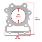 Cylinder Head And Base Gasket Fits Honda Trx250 Fourtrax 250 1985-1987