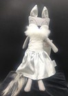 Woof   Poof 2014 Mr  Fox And Ms  Fox  18    Black And Silver Plush New With Tags