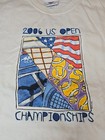 Vtg 2006 Us Open Tennis Championships Graphic Size Med T-shirt Made In Usa