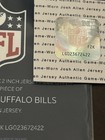 Josh Allen Buffalo Bills  Game Used Worn Jersey Patch Piece Of Number      Mvp  