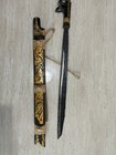 Early 20th Century Philippine Ifugao Tribe Machete With Holder