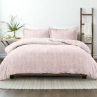 Pattern 3pc Duvet Cover Ultra Soft Easy Care Wrinkle Free By Kaycie Gray