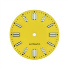 28 5mm Watch Dials For Nh35 Nh38 Movement Bgw9 Lume No Date Sun Brushed Blue