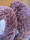 Jerry s 1380 Pillow Fur Skate Soakers Mulberry Mink New