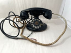 Vintage Western Electric Bell System Metal Rotary Phone Heavy Parts Repair