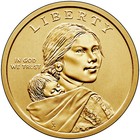 2026 D  1 Native American - Polly Cooper   Valley Forge - Golden Dollar