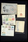 Worldwide 1860-1950 Covers Fdc Many Countries Stamp Collection