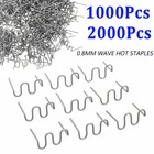 1000 2000x Hot Staples Plastic Welding Wave Stapler For Car Bumper Repair 0 8mm