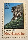 Usa 1988 New Hampshire Statehood 25-cent Mint Stamp  Scott  2344  Fast Shipping 