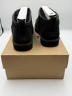 Ugg Classic Ultra Mini Women   s Black Suede Ankle Bootie Shearling Lined Us 9