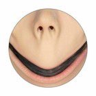 Halloween Scary Horror Latex Face Mask W wig Hair Costume Cosplay Party Prop