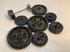 Lot Of Vintage Toy Car  Truck  Vehicle Wheels  Tires  Axles  Lot Of 8pcs Parts