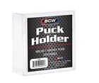 Bcw Square Hockey Puck Holder Cube Display Case Stackable For Regulation Pucks