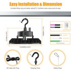 New 150w Ufo Led High Bay Light Commercial Shop Light With Sosen Driver Dimmable