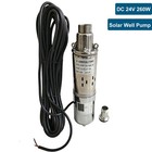 Dc 24v 3   Solar Deep Well Submersible Pump Water Pump 607gph Stainless Steel