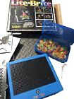 Lite-brite Magic Screen Set   Pegs   2 Templates Light Bright Box Lot