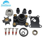 Water Pump Impeller Kit For Johnson Evinrude 9 9-15hp 1974-2007 Replaces 394711