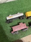 Vintage Lionel O Train Cars Lot Of 4 6656 Box Gondola Gauge O27 Tanker Vintage D