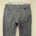 Levis 511 Jeans Mens 32x32 Fit 31x32 Slim Skinny Black Denim Pants Medium Flex