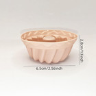 12 Pcs Moldes Para Mini Gelatina-bakeable Silicone Mini Chocoflan Cake-pumpkin 