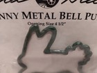 Mill Hill Buny  Metal Bell Pull Hanger Hardware 4 5  Nip 2000 Green