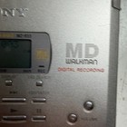Sony Walkman Mz-r55 Silver Portable Compact Minidisc Player Digital Recorder
