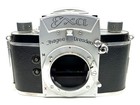 Exa Ihagee Dresden Type 4 Silver Good Slr 35mm Carl Zeiss 50mm F 2 8