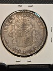 Silver 1897 Philippines 1 Peso Silver World Coin   1st Year Of Issue    7