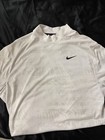 Nike Tiger Woods Dri-fit Adv Men s White Short Sleeve Golf Polo M Breathable