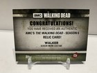 2017 Topps The Walking Dead Season 6 Relics Walker  wa