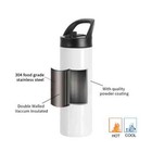 4 Pack Sublimation Tumblers Blanks Cups White 20 Oz Skinny