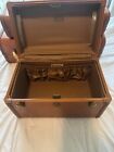 Vintage  3-piece Leather Luggage Set From Samsonite Shwayder Bros Leather Style