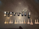 Vintage Mercedes Benz Glovebox Locks With Separate Key Lot 1960 s  1970 s Used