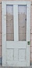 33 5 x79  Antique Vintage Victorian Old Solid Wood Wooden Funhouse Window Glass
