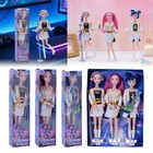 1 3pcs Gift Cosplay Kpop Demon Hunters Action Figures Mira Rumi Zoey Doll Toy